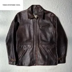 THEE HYSTERIC XXX ヒステリックグラマー レザージャケット 羊革 2025年最新】Thee Hysteric XXX レザージャケット・ライダースの