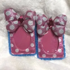 ミニーのファンダーランド　ディズニー　パルパルーザ　カードホルダー　2点セット