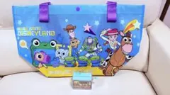 トイストーリー　ミニオルゴールとショッパー　香港ディズニー