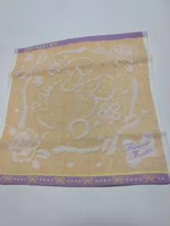 ミニーマウス柄タオルハンカチ