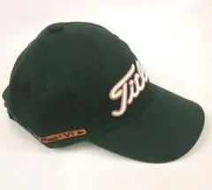 タイトリスト　レアキャップ 未使用品　綿100％　モスグリーン