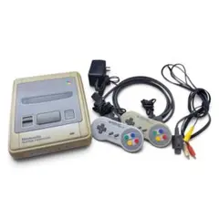 【通確済】任天堂 スーパーファミコン SHVC-001 本体 コントローラー付属