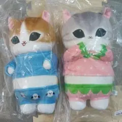mofusand パジャマにゃん BIGぬいぐるみ 2点セット