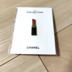 CHANEL リップスティックデザイン　ピンバッジ