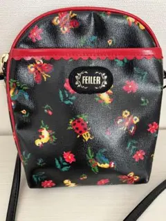FEILER ショルダーバック　ショルダーポーチ　ポシェット　ハイジ柄