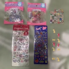 平成女児シール レア　6種セット