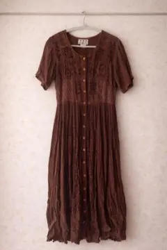 ヴィンテージ アンティーク ワンピース レトロ 古着