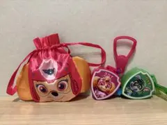 パウパトロール 巾着　おもちゃセット