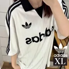 adidas ADICOLOR POLY TEE ゲーム Tシャツ 白 ユニT - メルカリ