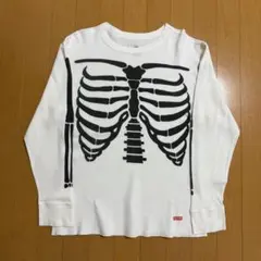 Supreme Hanes スケルトン柄 ワッフル長袖Tシャツ XL 花柄 - メルカリ