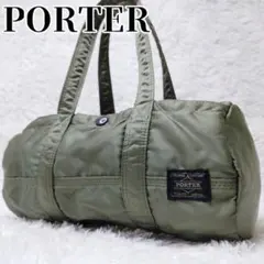 【希少廃番品】PORTER ポーター タンカー ミニボストン S セージグリーン