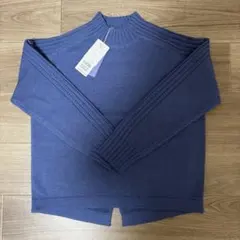 【タグ付き新品】〜コムサイズム〜ウォッシャブル日本の色　ハイネックニット
