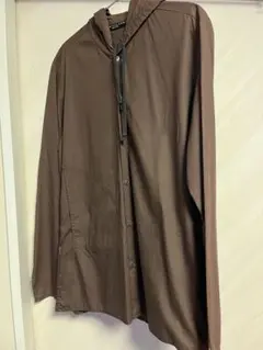 JEAN COLONNA ブラウン フード付きシャツ