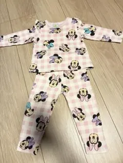 Disney／ミニー長袖パジャマ／９０cm