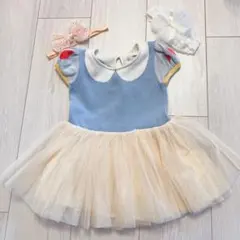 BabyGAP プリンセスワンピース　白雪姫　ヘアアクセサリー2付
