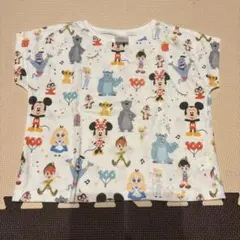 しまむら バースデイ Disney 100周年記念 総柄 Tシャツ 100cm