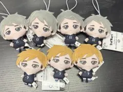 ハイキュー ぬいぐるみちゃーむ　宮侑・宮治　7個セット