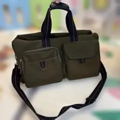 ベネトン ボストンバッグ ブラウンのサムネイル