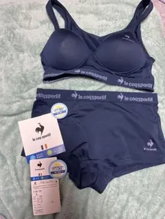 le coq sportif ブラジャーショーツセット ダークブルー