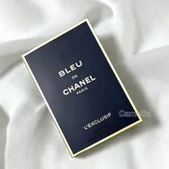 CHANEL ブルードゥシャネル レゼクスクルジフ パルファム　サンプル