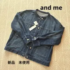 アンドミー　デニムジャケット　新品　未使用