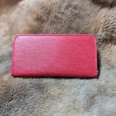 母の日❕人気 PU レザー 長財布 ウォレット 箱付き ピンク - メルカリ