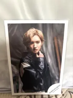 105.なにわ男子 公式写真 道枝駿佑 KAMIGATA BOYZ