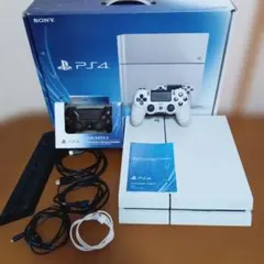 PS4 500GB CUH-1100A B02 グレイシャーホワイト作動確認済み