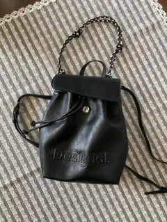 Desigual ブラックバックパックのサムネイル