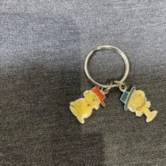 【希少】スヌーピー UFS 刻印 メタルキーホルダー ヴィンテージ 昭和レトロ