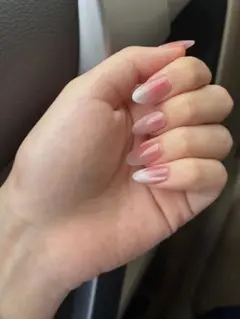 ネイルチップ⭐️CHAMPAGNE BLUSH（アーモンド）のサムネイル