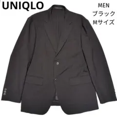 美品　UNIQLO ユニクロ　2WAY　ストレッチジャケット　袖丈着丈標準　M黒