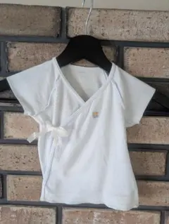 【期間限定タイムセール中】familiar 水色コットン100％ 短肌着