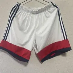 adidas ハーフパンツ　白　climalite