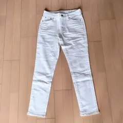 新品！グローバルワーク デニムスリムテーパードパンツ