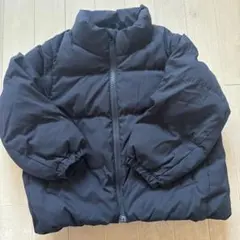 GU ブラック ダウンコート 100cm