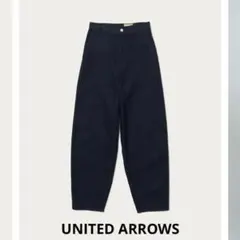 UNITED ARROWS ハイウエスト ブラックデニム