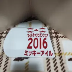 出走馬ミニゼッケンコースター　ミッキーアイル
