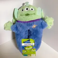 トイストーリー　リトルグリーンメン　スリッパソックス