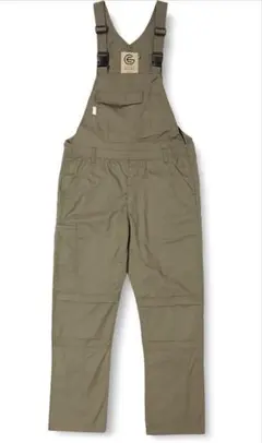 GRACE ENGINEERS サロペット GE157 10 オリーブ 3L