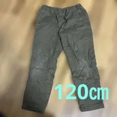 UNIQLO ユニクロ　カーキ色 ロングパンツ 120サイズ