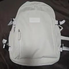 美品☆ホワイト ナイロンリュック