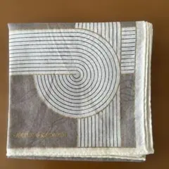 新品　valentino garavani メンズ幾何学模様ハンカチ