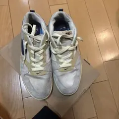 NIKE ALLEYOOP スニーカー ベージュ ネイビー　NIKE SB