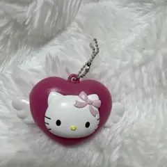 ハローキティ 夢みるエンジェルライトスイング マスコット キーホルダー