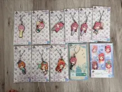 完全受注生産/激レア】五等分の花嫁 ラバーストラップ 5種コンプセット 
