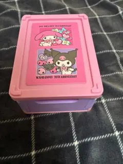 マイメロディ・クロミ パープル アニバーサリー　オリコンBOX クロミ