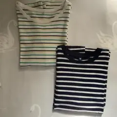 UNIQLO、他　ロンＴ　150 2枚組