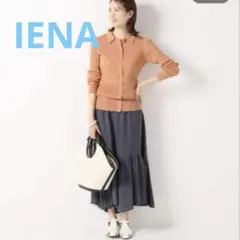 IENA イエナ　シアーリブポロプルオーバー　オレンジ　カーディガンのサムネイル
