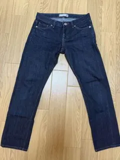 ユニクロ×イネス コラボ セルビッチデニムジーンズ 23インチ 濃紺